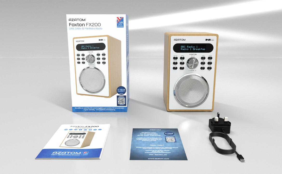 Azatom Aspire DAB Radio